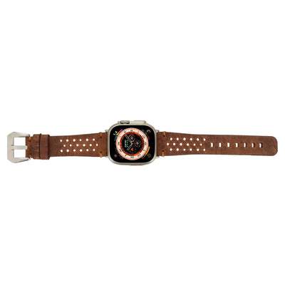 teton leather bands for apple watch 9, ultra 2 and se - toronata - 