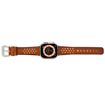 teton leather bands for apple watch 9, ultra 2 and se - toronata - 