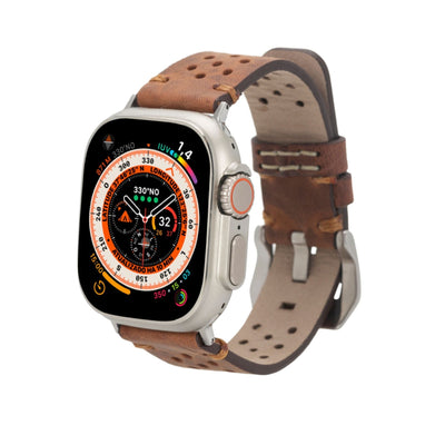 teton leather bands for apple watch 9, ultra 2 and se - toronata - 