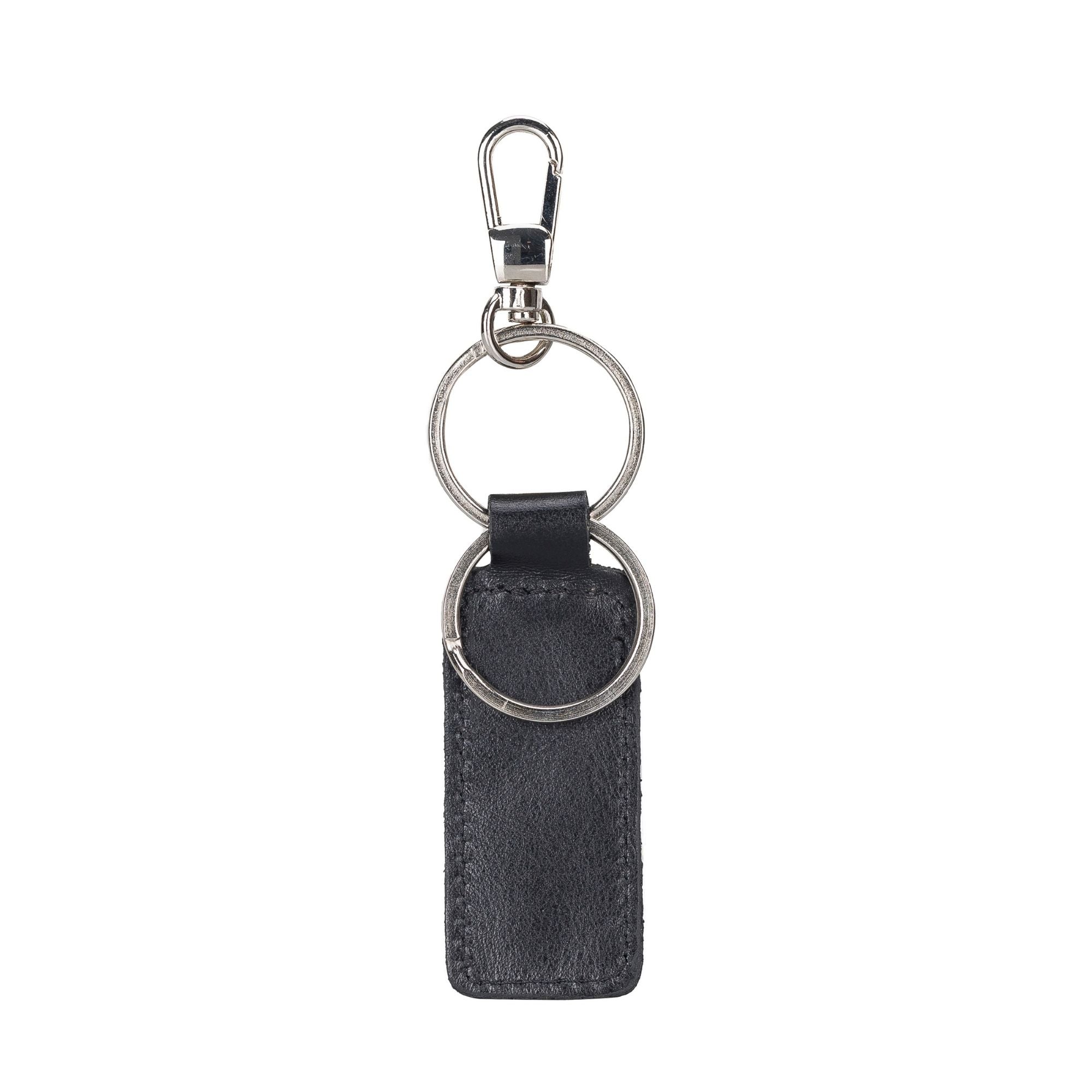 Thermopolis Handmade Genuine Leather Keychains - Black - TORONATA