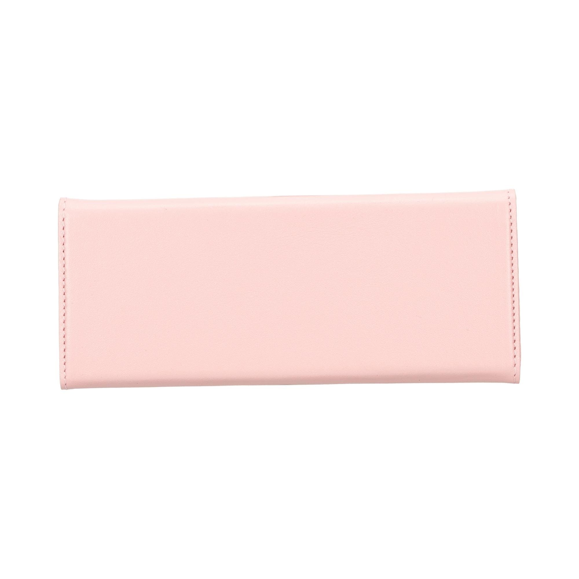 Triangle Leather Cases for Glasses and Sun Glasses - Pink - TORONATA