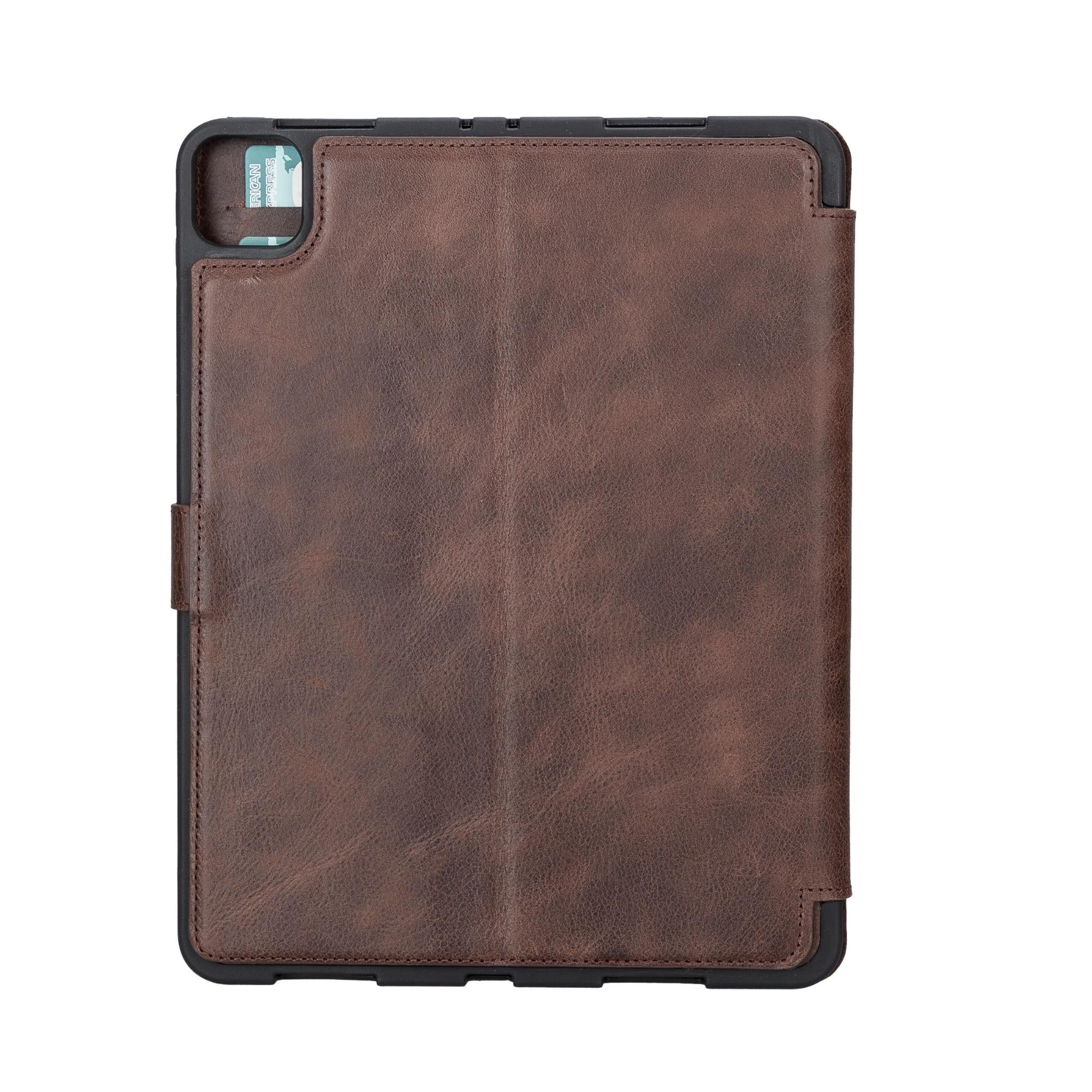 utica leather wallet case for ipad pro 12.9-inch - toronata - 