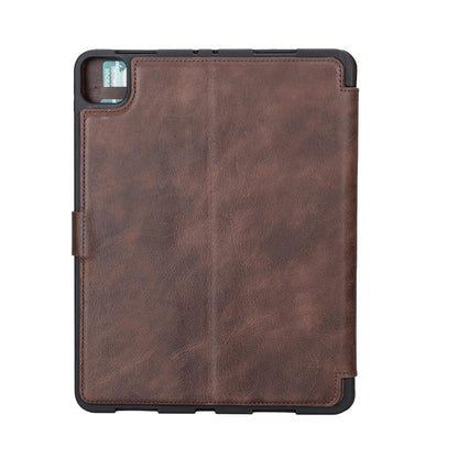 utica leather wallet case for ipad pro 12.9-inch - toronata - 