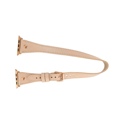 vernon double tour leather bands for apple watch 9, ultra 2 and se - toronata - 