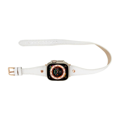 vernon double tour leather bands for apple watch 9, ultra 2 and se - toronata - 