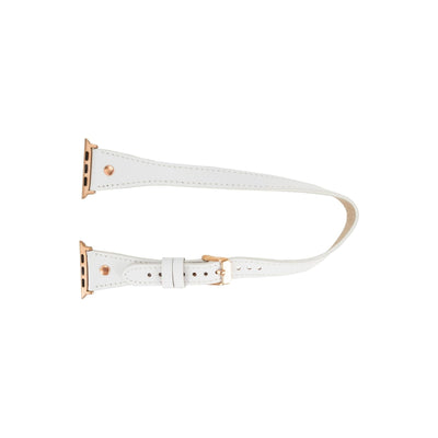 vernon double tour leather bands for apple watch 9, ultra 2 and se - toronata - 