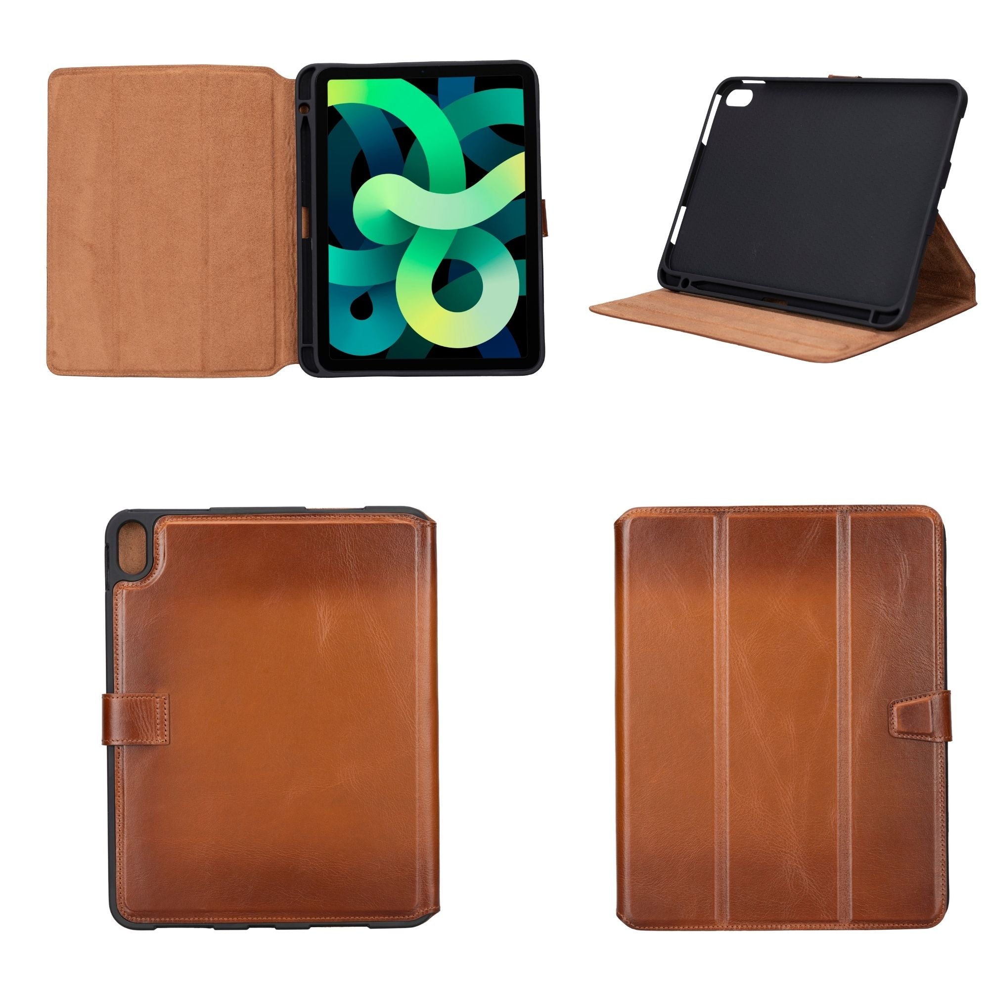 Worland Leather Case for iPad 10.9" 10th Generation - iPad 10.9" 10th Generation - Tan - TORONATA